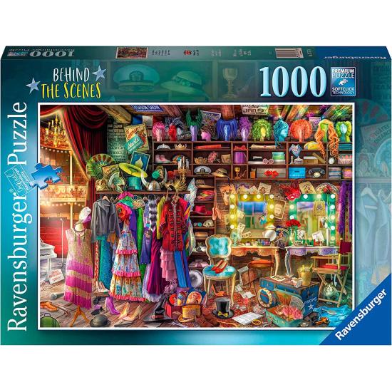 Puzzle Ravensburger Nos Bastidores de 1000 Peças