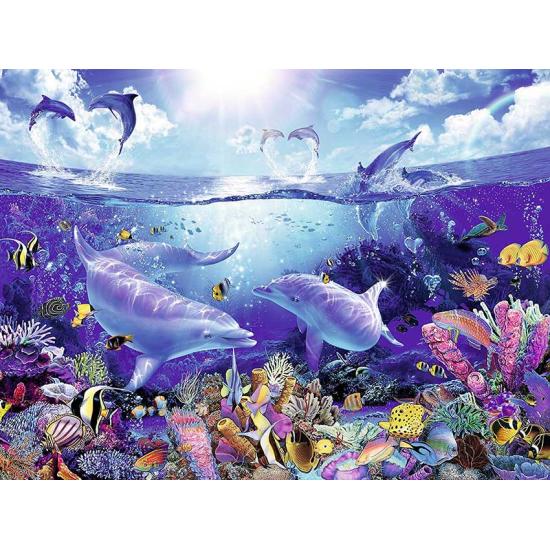 Puzzle Ravensburger Dolphin Day 1500 peças