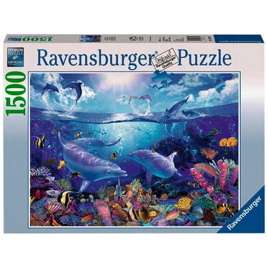 Puzzle Ravensburger Dolphin Day 1500 peças
