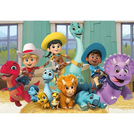 Puzzle Ravensburger Dino Ranch 2x24 Peças