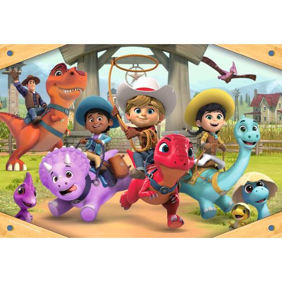 Puzzle Ravensburger Dino Ranch de 35 Peças