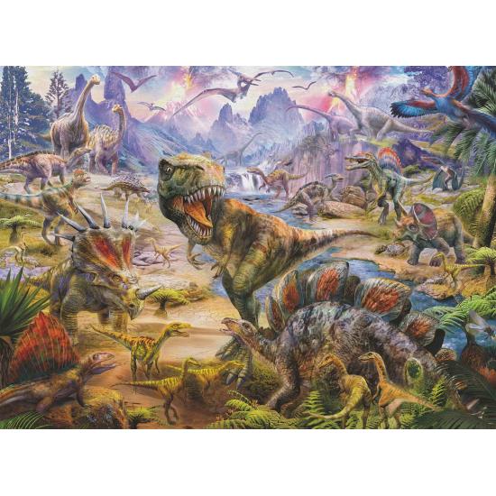 Ravensburger dinossauros gigantes XXL Puzzle 300 peças