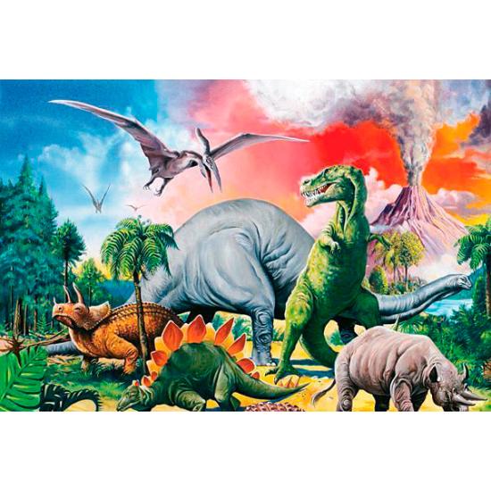Puzzle Ravensburger Dinosaurs XXL 100 peças