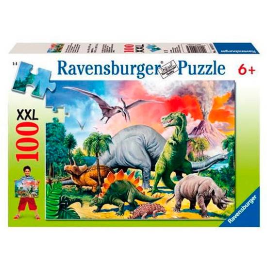 Puzzle Ravensburger Dinosaurs XXL 100 peças