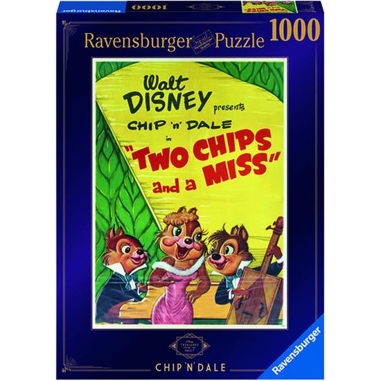 Puzzle Ravensburger Disney Chip e Dale 1000 peças