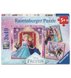 Puzzle Ravensburger Disney Frozen de 3x49 Peças