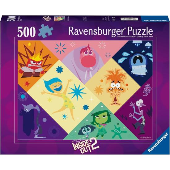 Puzzle Ravensburger Disney Inside Out 2 de 500 peças