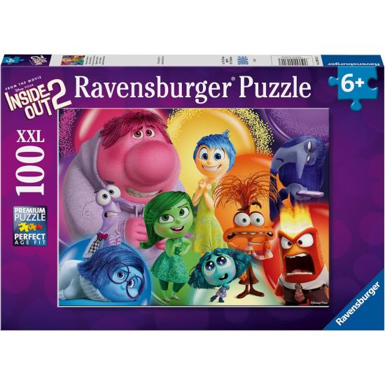 Puzzle Ravensburger Disney Inside Out 2 XXL 100 peças Puzzle Ravensburger Disney Inside Out 2 XXL 100 peças