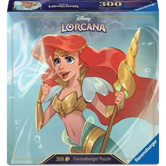 Puzzle Ravensburger Disney Lorcana Ariel de 300 peças