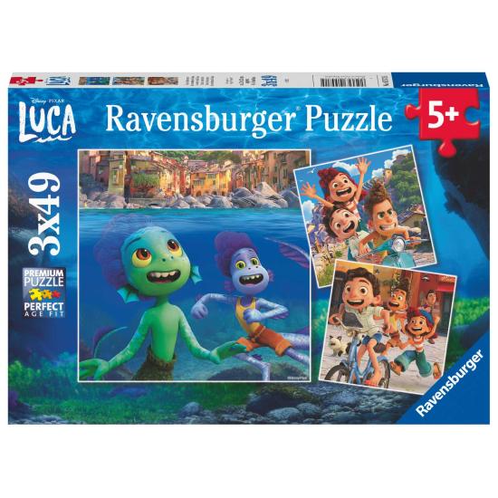 Puzzle Ravensburger Disney Luca 3x49 peças