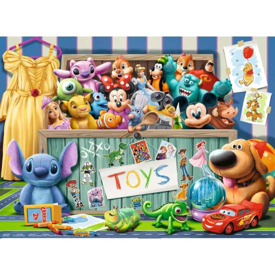 Puzzle Ravensburger Disney Pixar Multi-personagem XXL 100 peças