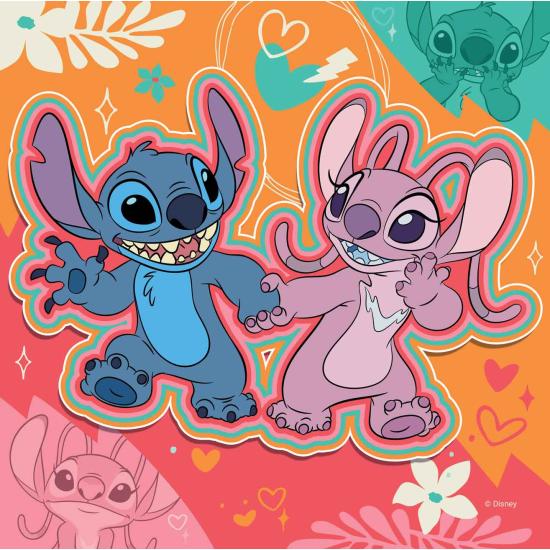 Puzzle Ravensburger Disney Stitch de 3x49 peças