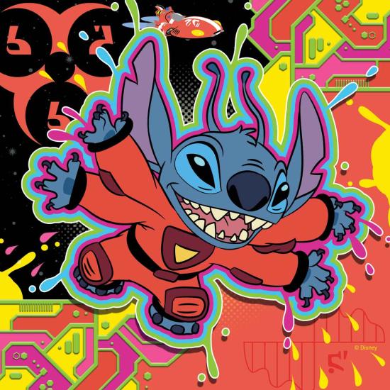 Puzzle Ravensburger Disney Stitch de 3x49 peças