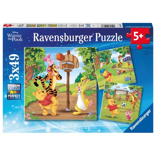 Puzzle Ravensburger Disney Winnie The Pooh 3x49 Peças