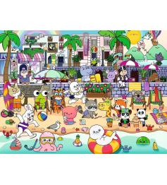 Puzzle Ravensburger Diversão à beira-mar XXL 150 Peças
