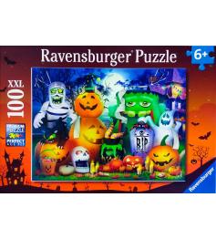 Puzzle Ravensburger Diversão assustadora XXL 100 Peças