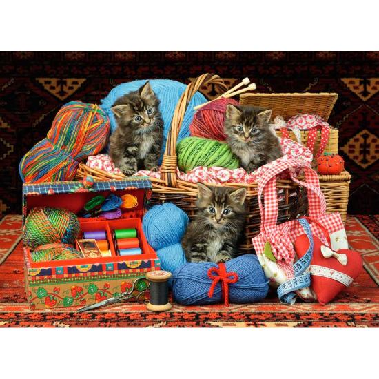 Ravensburger divertido sobre algo macio Puzzle de 500 peç