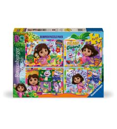 Puzzle Ravensburger Dora de 4x42 peças