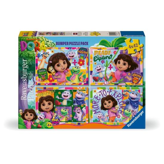 Puzzle Ravensburger Dora de 4x42 peças