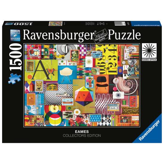 Puzzle Ravensburger Eames House Of Cards 1500 Peças