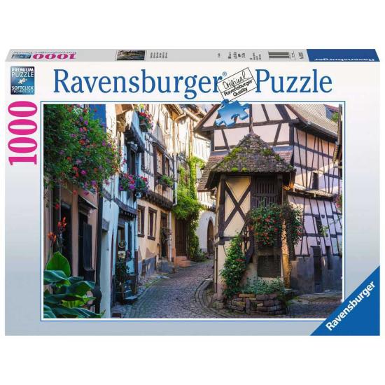 Ravensburger Eguisheim na Alsácia, França 1000 peças quebra-cab