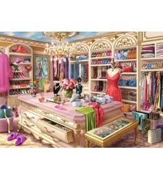Puzzle Ravensburger O Closet Cobiçado de 1000 peças