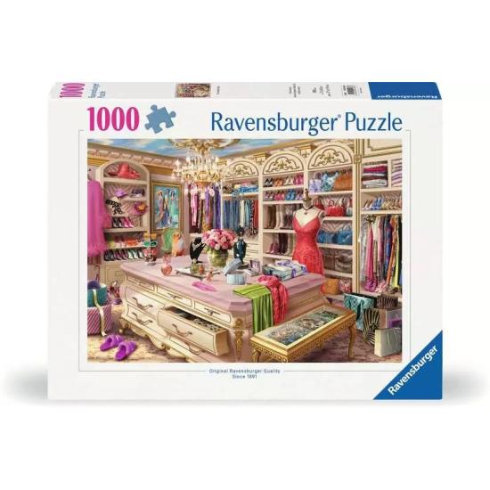 Puzzle Ravensburger O Closet Cobiçado de 1000 peças