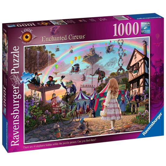 Puzzle Ravensburger O Circo Mágico de 1000 Peças