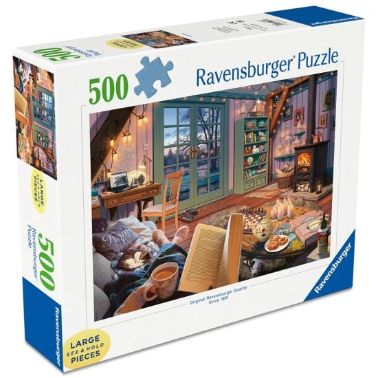 Puzzle Ravensburger Retiro Aconchegante XXL 500 Pçs
