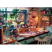 Puzzle Ravensburger O Galpão De Artesanato 1000 Peças
