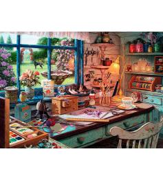 Puzzle Ravensburger O Galpão De Artesanato 1000 Peças