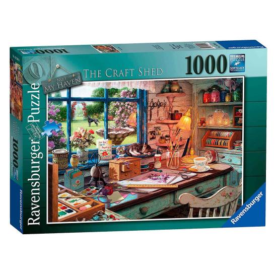 Puzzle Ravensburger O Galpão De Artesanato 1000 Peças