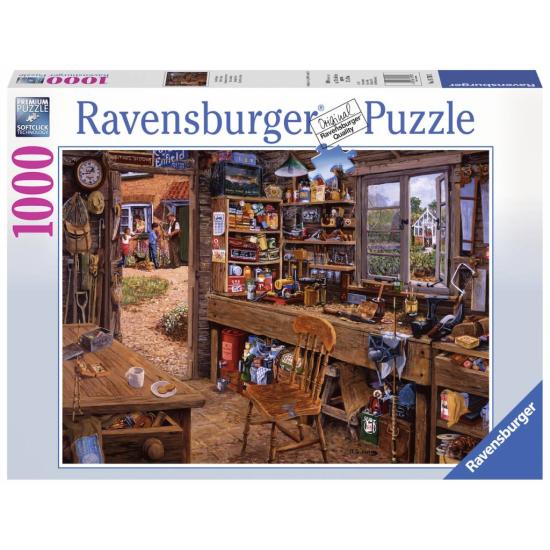 Puzzle Ravensburger Grandpa's Shed 1000 peças