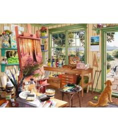 Puzzle Ravensburger O Ateliê Do Artista de 1000 peças