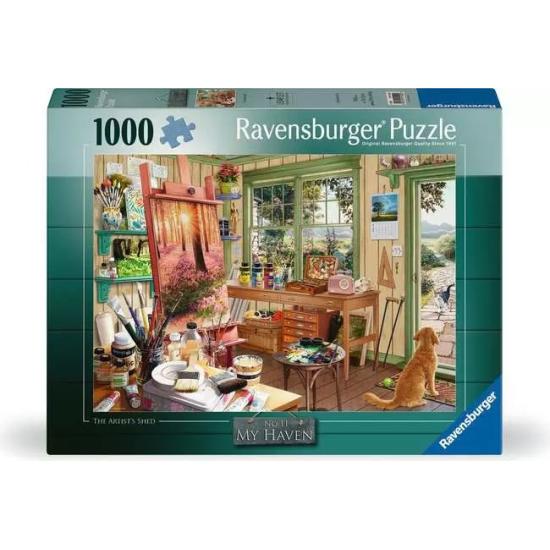 Puzzle Ravensburger O Ateliê Do Artista de 1000 peças