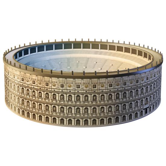Ravensburger Puzzle Coliseu de Roma 3D 3D 216 Peças