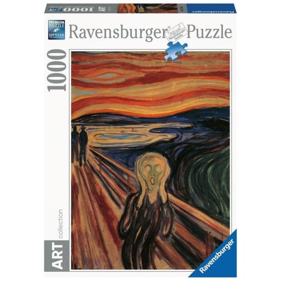 Ravensburger - Puzzle 1000 peças O Grito, PUZZLE 1000+ pçs