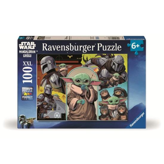 Puzzle Ravensburger O Mandaloriano E Grogu XXL 100 Peças