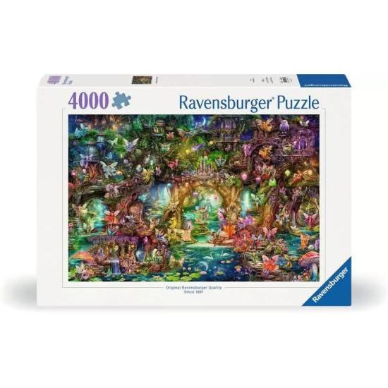 Puzzle Ravensburger O mundo oculto das fadas de 4000 Peças