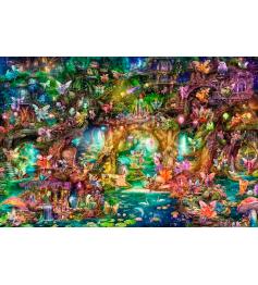 Puzzle Ravensburger O mundo oculto das fadas de 4000 Peças