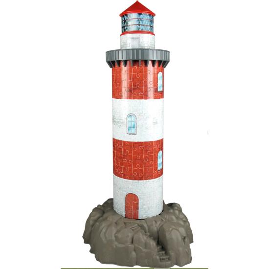 Puzzle Ravensburger O Novo Farol 3D 3D 216 Peças