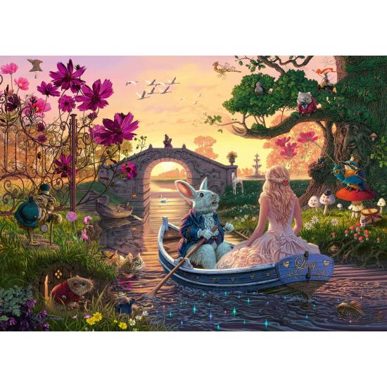 Puzzle Ravensburger Wonderland 1000 peças Puzzle Ravensburger Wonderland 1000 peças