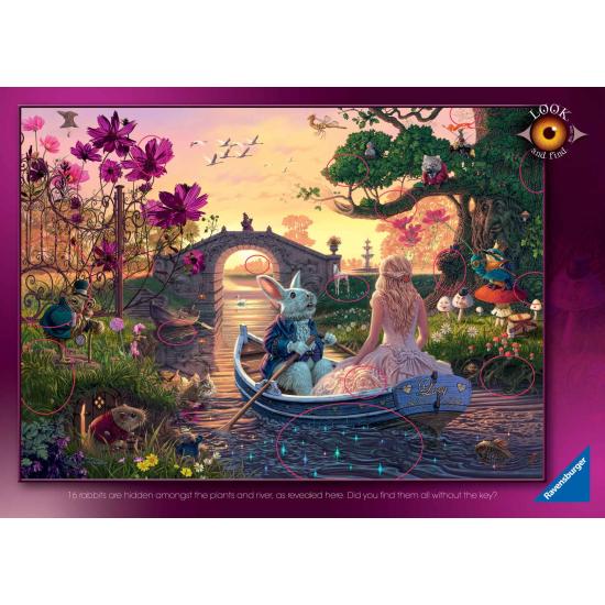 Puzzle Ravensburger Wonderland 1000 peças Puzzle Ravensburger Wonderland 1000 peças