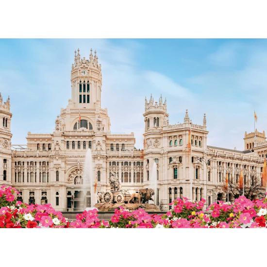 Puzzle Ravensburger O Palácio De Cibeles, Madrid 1000 peças