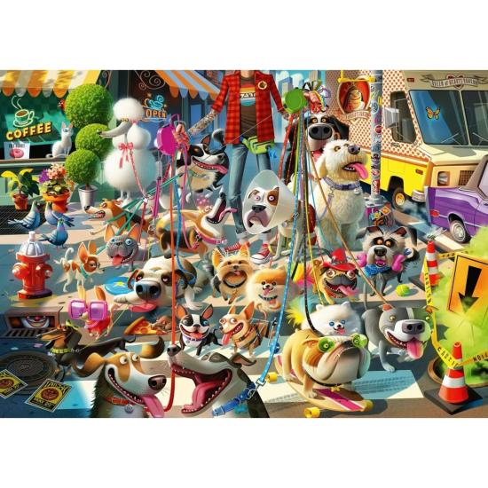 Puzzle Ravensburger O Passeador De Cães de 1000 Peças