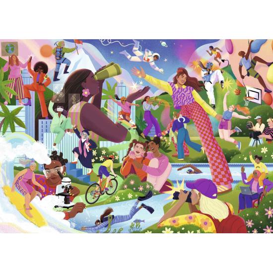 Puzzle Ravensburger O Poder Dela de 1000 Pçs