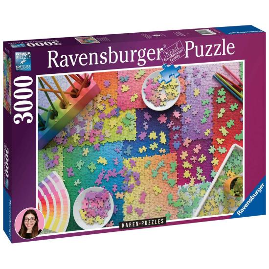 Puzzle Ravensburger O Puzzle dentro do Puzzle 3000 Peças Puzzle Ravensburger O Puzzle dentro do Puzzle 3000 Peças
