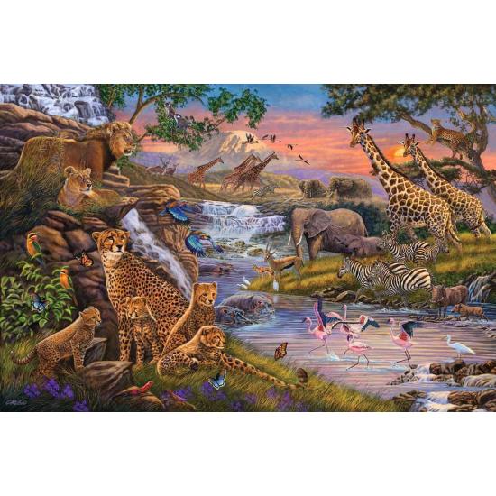 Puzzle Ravensburger O Reino Animal 3000 Peças Puzzle Ravensburger O Reino Animal 3000 Peças