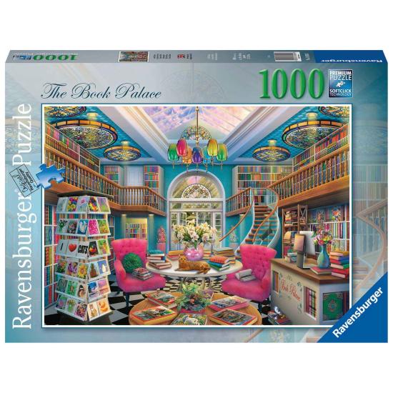 Puzzle Ravensburger O Reino do Livro 1000 Peças Puzzle Ravensburger O Reino do Livro 1000 Peças