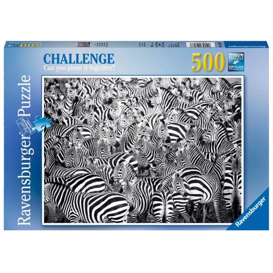Ravensburger Puzzle O Desafio Zebra 500 Peças